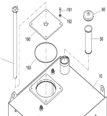 Vögele oil float oil quantity sensor 2395536