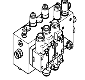 HA1 solenoid valve assembly 2339201
