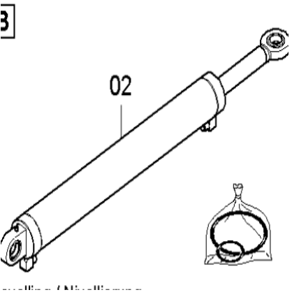 Danapak Spiral Lift Cylinder Part Number 481202754