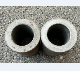 Wear resistant bucket ear/shaft sleeve