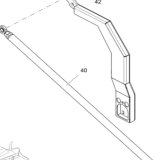 Baffle support bar 4618762476