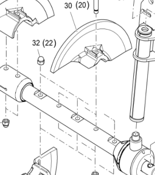 Mainframe spiral shaft maintenance 2302536