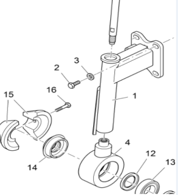Cone sheathed bolt 9510440931