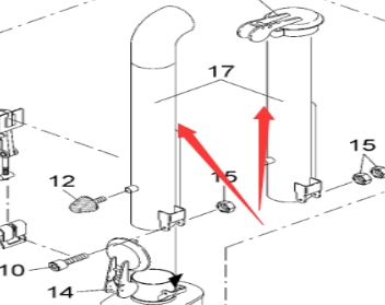 Exhaust pipe 2001616