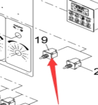 Button switch 2468840008