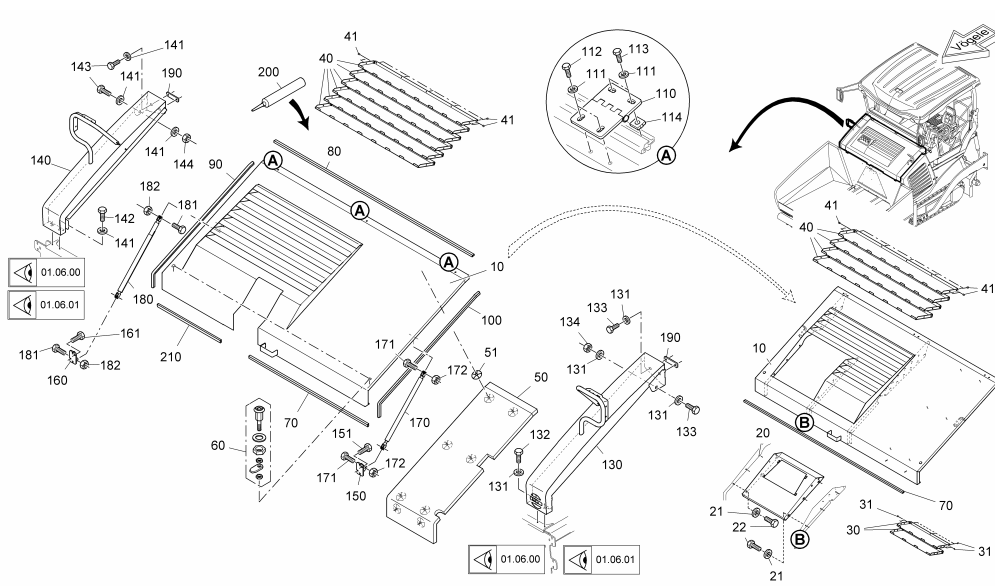 S1900-3,S2100-3THREADED PLATE	2236391