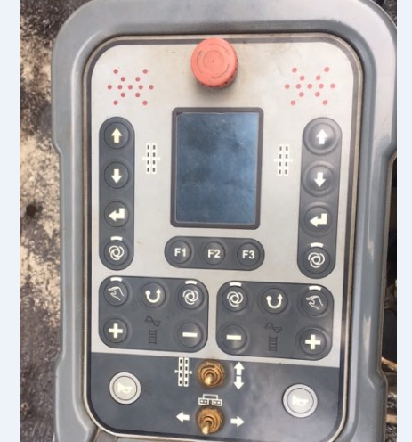 High quality paver machine part -3 control panel f