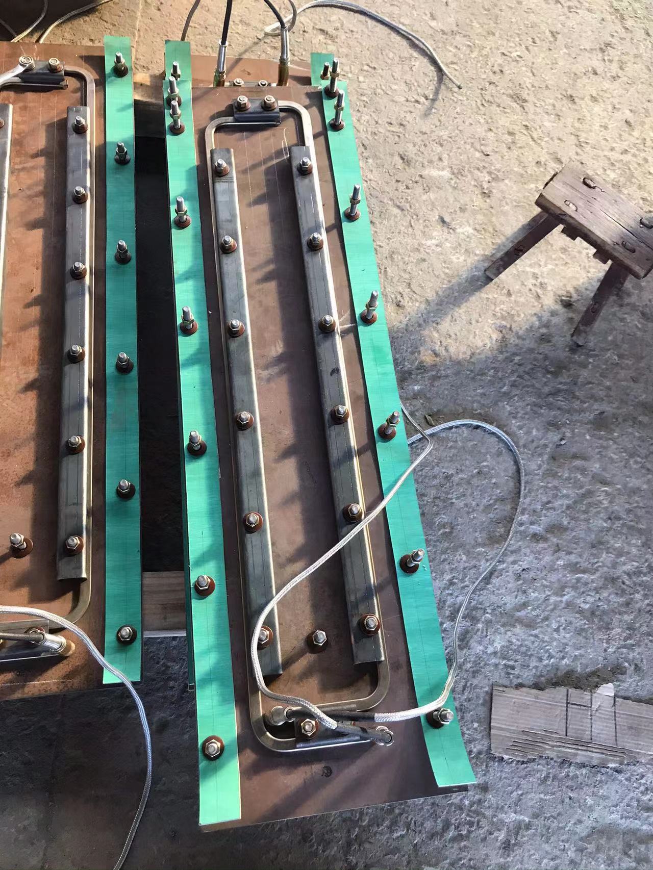 Paver machine Hardox450 screed plate AB575TV 46175