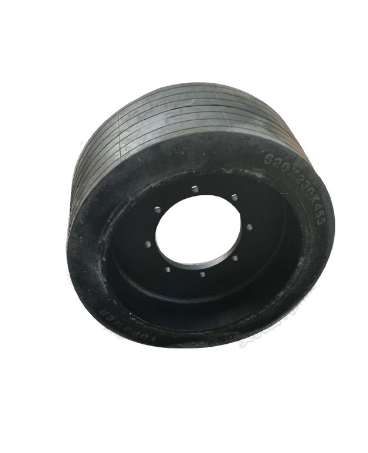 High quality asphalt paver wheel tyre spare parts 