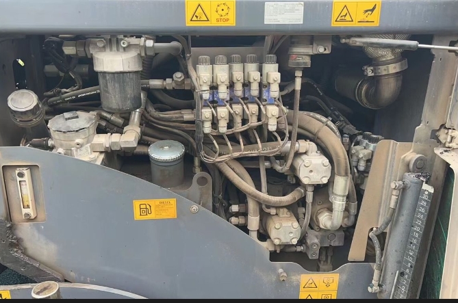 Used 23 year VOGELE700 small expansion plate, 700 