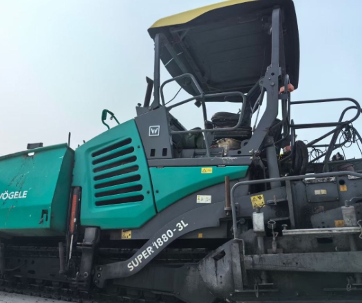 Used 18 year old VOGELE 1880L expansion plate, 2.5