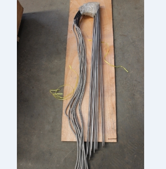 Asphalt paver machine parts vb88 tamper bar heatin