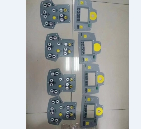 Asphalt paver main console control panel Display p