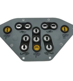 S1800-2 Paver Machine Parts Control Panel Mid 2134